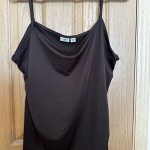 Cato Dark Brown Camisole Top